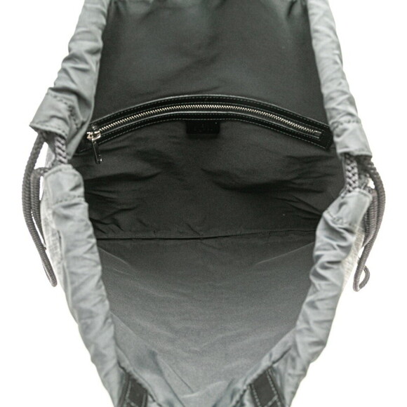 GUCCI Black Leather Backpack main image 4